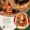 Floating Snowflakes Lighted Water Lantern Battery Operated Lantern  Desktop Ornament