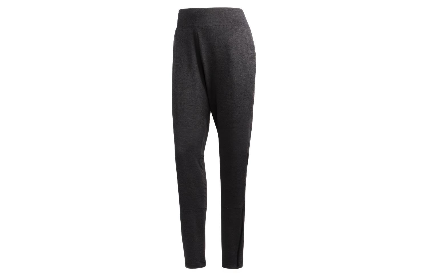 Adidas Knitted Sweatpants Women s Gray Moderate Slim Fit Pants DQ2585 M
