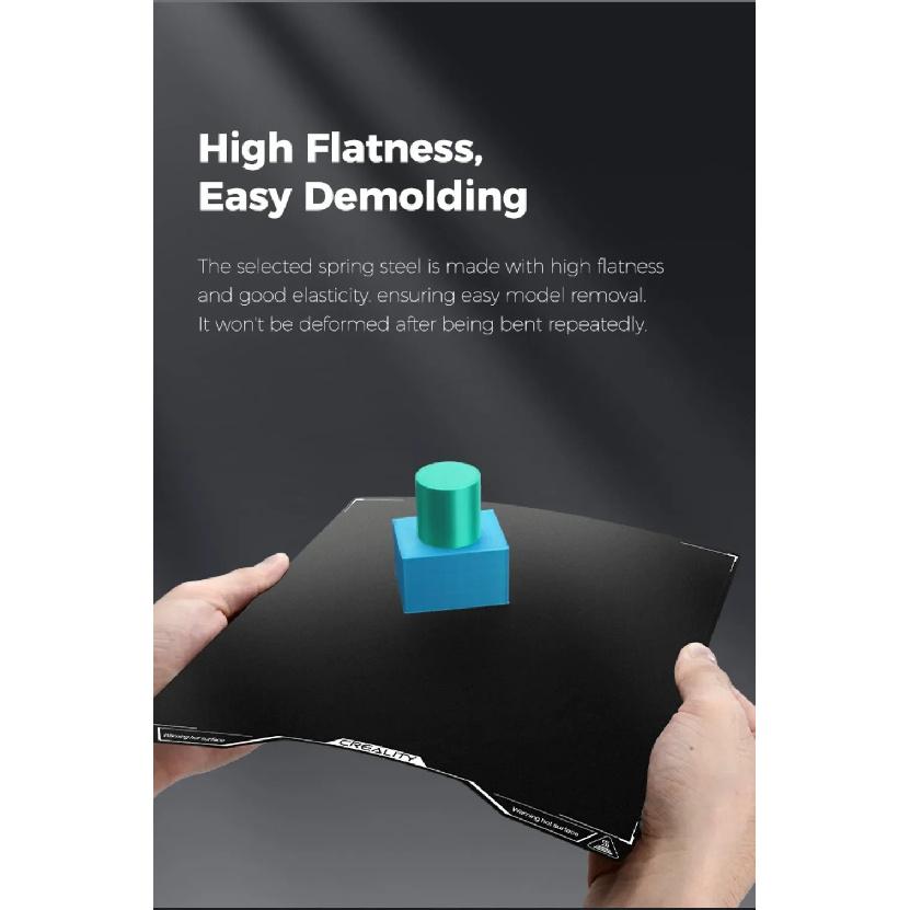 Creality Hi Epoxy Resin Build Plate High Strength Wear Resistance Flatness Hi Double Sided Black Textured PEI Printing Platform