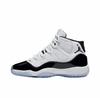 AJ11 höhenverstellbare Basketball- und Laufschuhe, Weiß & Marineblau, Unisex Big Devil KONGKOU Schuhe