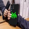 Game Space Invaders Phone Case For Samsung S26 Ultra S25 Edge Ultra S23 S22 S21 S20 Ultra Plus S24 Fe Cover