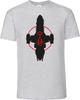 Firefly Serenity Spacecraft Black Printed Cotton T Shirt Unisex Or Unisexs Fitted