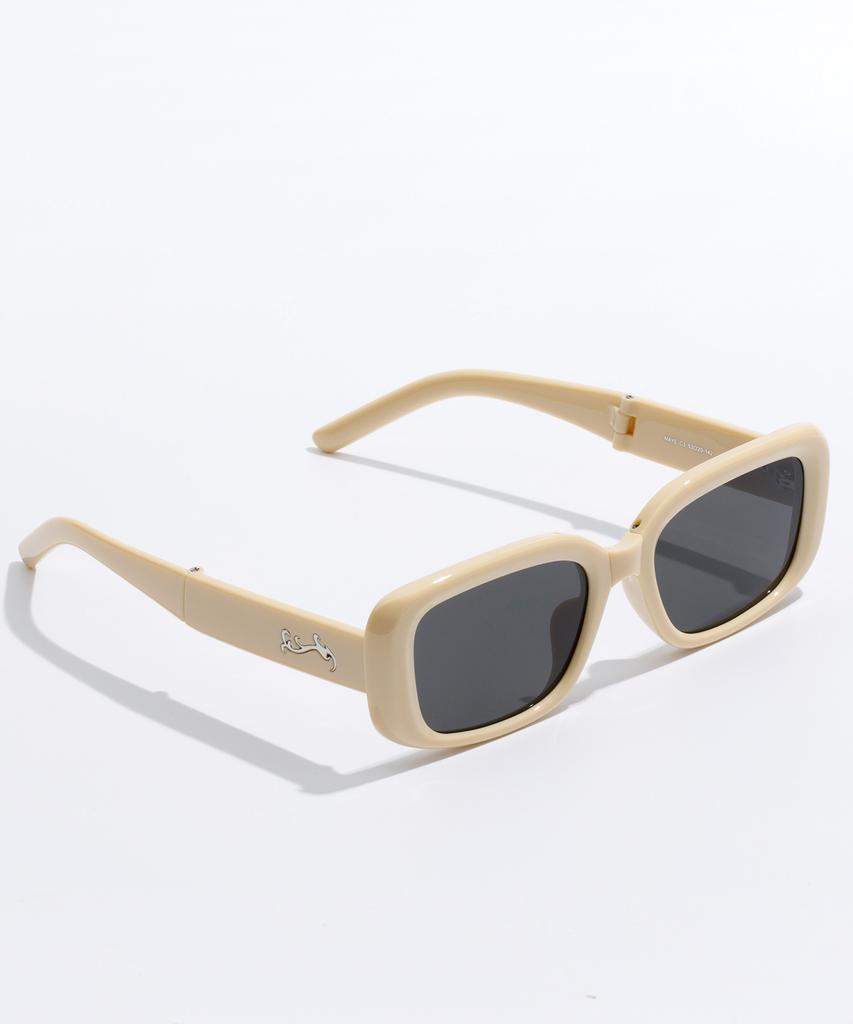 Likkeullou Rc Maye Folder Sunglasses Butter