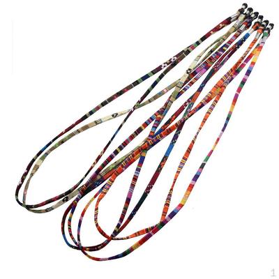 5Pieces/Pack Multi Color Sunglasses Strap Eyeglass Glasses Retainer Holder Necklace