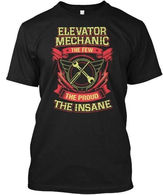 Proud Elevator Mechanic T shirt Made in the USA Size S to 5XL 3XL