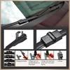 For Ford Focus 2 Hatch 2005-2011 2006 2007 2008 Wiper Front & Rear Wiper Blades Windshield Windscreen Window Brushes 26"+17"+14"