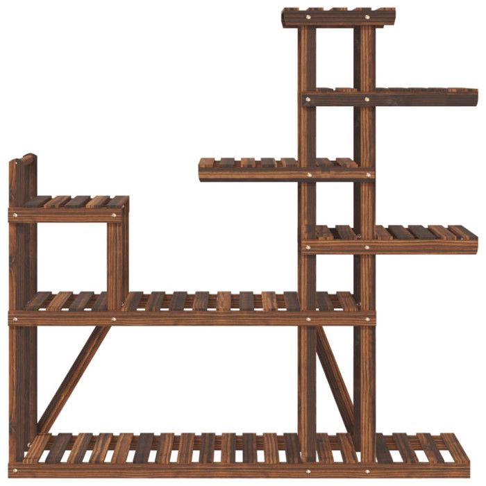 VidaXL Flower Stand 110x25x111 Cm Solid Fir Wood 362867