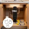 Dishwasher Drain Tube Connection Kit Garbage Disposal Dishwasher Connector with Inlet Connector and Clamps Enduring