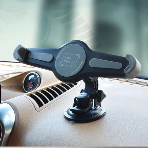 

360° Rotation Car Dashboard Tablet Mount Windshield Suction Cup iPad Holder for 7-11inch Tablet