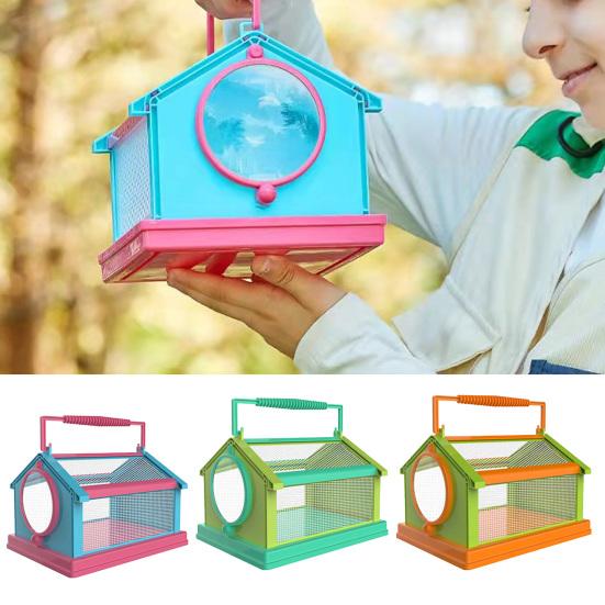 

Форма дома складная портативная клетка для бабочек сетка для террариума среда обитания сетка садовые принадлежности