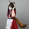 Furry Ear Headband Anime Cosplays Charming Foxes Headwear for Costume Party
