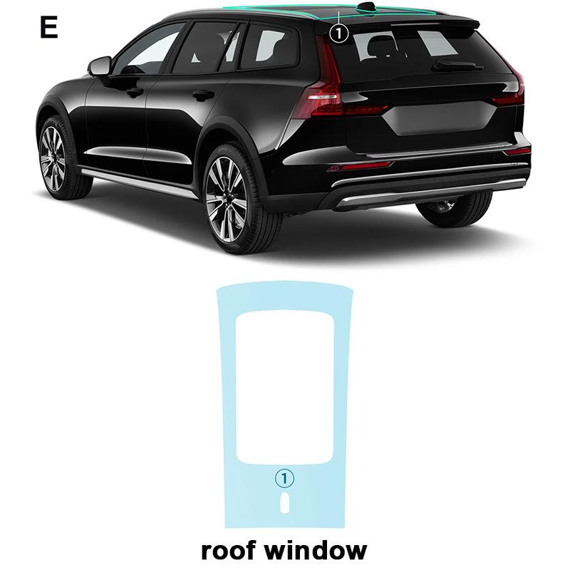 Volvo V60 R TPU Invisible Anti-Scratch Brightening Protection Film