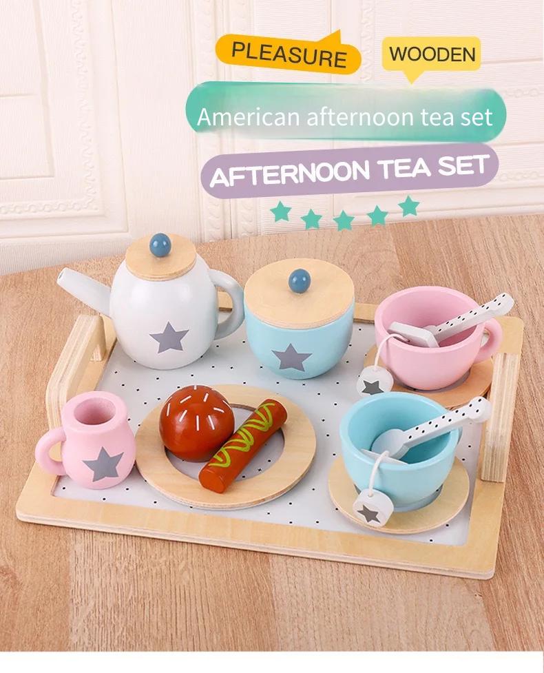 Ettermiddagstesett av tre Leketøy Late leke Mat Lære Rollespill Tidlige pedagogiske leker for småbarn Jenter Gutter Barn Gaver