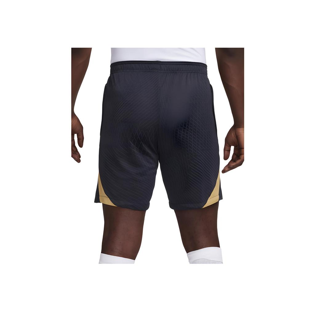 Nike Chelsea F.C. Strike Color Block Logo Lace-Up Mid-Rise Slim Fit Football Pants Men Bottoms Blue Gold DX3186-426