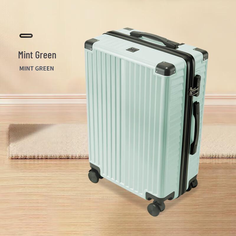 JOURHEY SHI 9062 Zipper Hardside Spinner Luggage