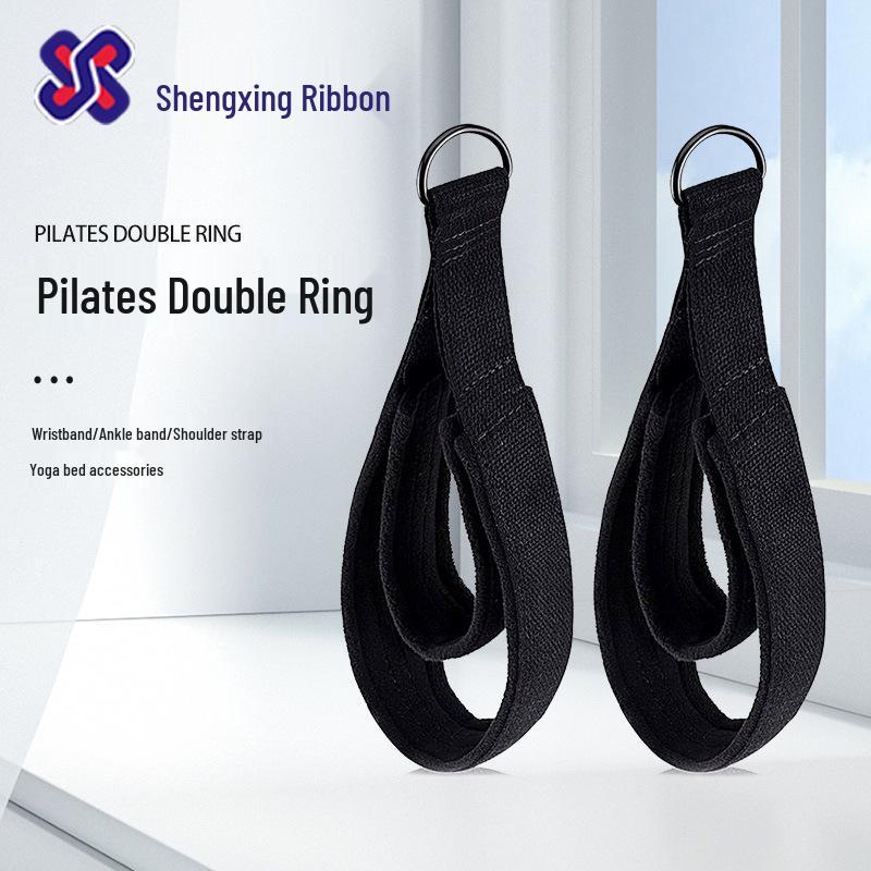 

Double Loop Yoga Ankle Straps and Wristbands for Pilates and Exercise