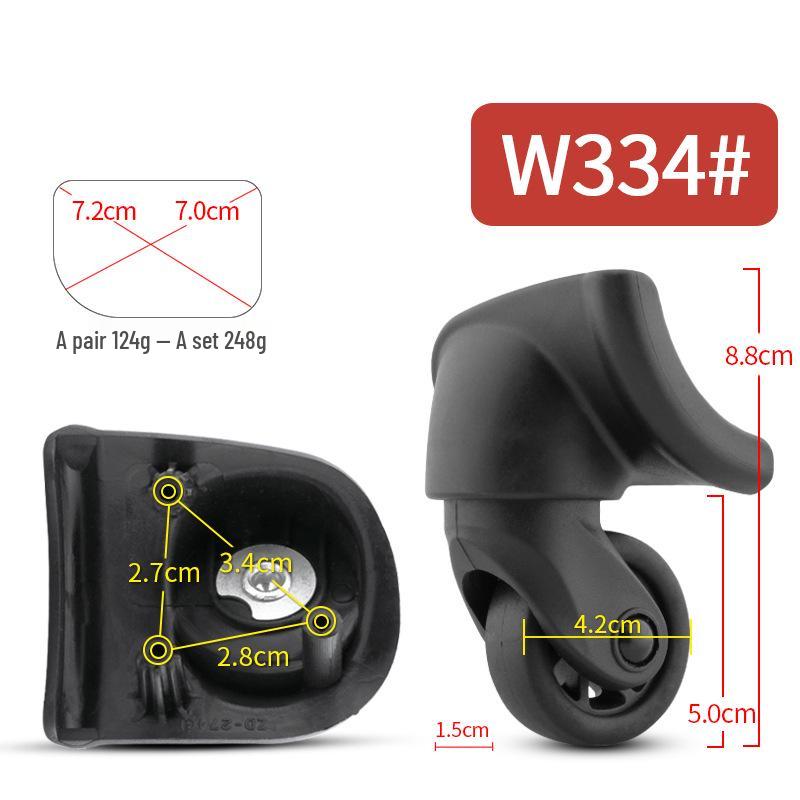 Universal Replacement Wheels for Luggage and Suitcases