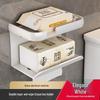 DANLE White Double-Layer Tissue Holder