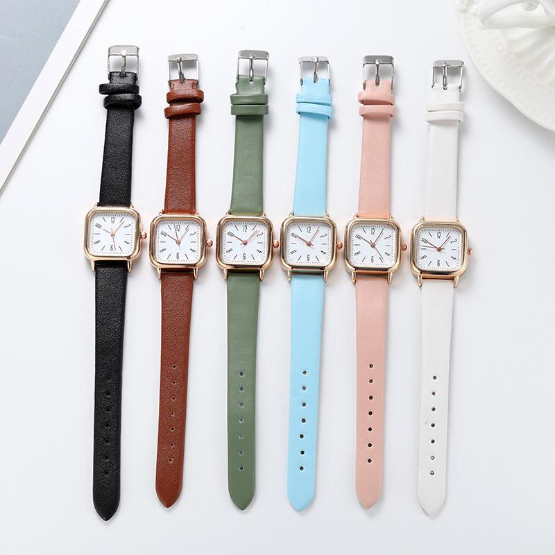 New Women's Small Square Digital Quartz Watch