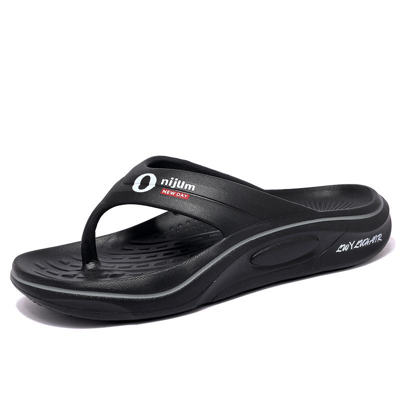 Trendige rutschfeste Flip-Flops für Herren: Neuer Stil Dicke Sohle Outdoor Sport Strand Sandalen