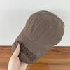 American Street Style Embroidered Letter Baseball Cap For Summer Men Women
