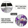 4Pcs Bathroom Shower Curtain Set Purple Snowman Bathroom Curtain With 12 Hooks Non Slip Rugs Toilet Cover Mat Bathroom Partition