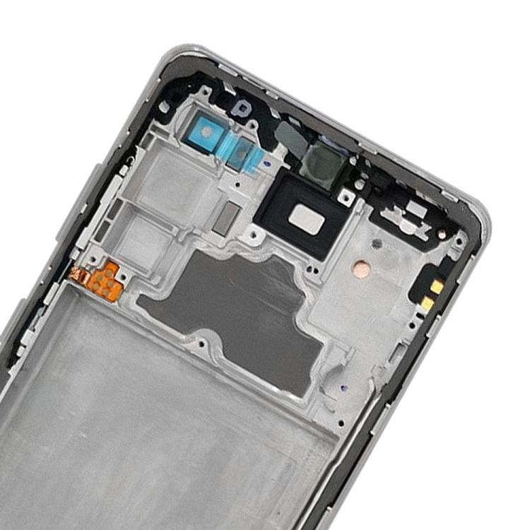 For Samsung Galaxy A72 4G A725 Grade C 6.7" OLED Screen and Digitizer Assembly+Frame (without Logo)