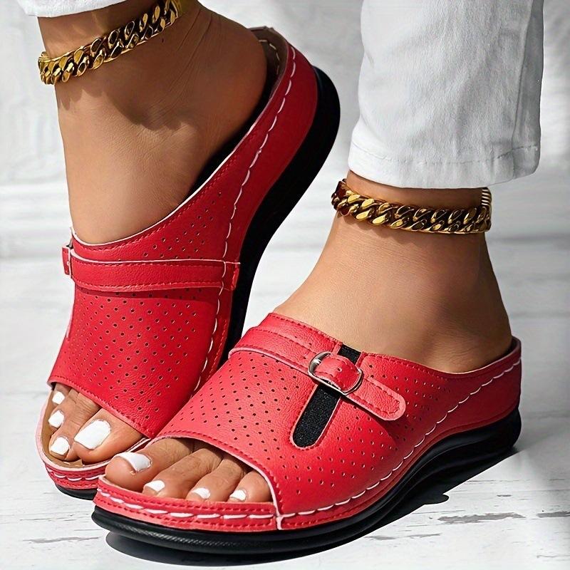 Anti-slip Thick-soled Sandals, New Style, Large Size, Women's Lightweight Shoes