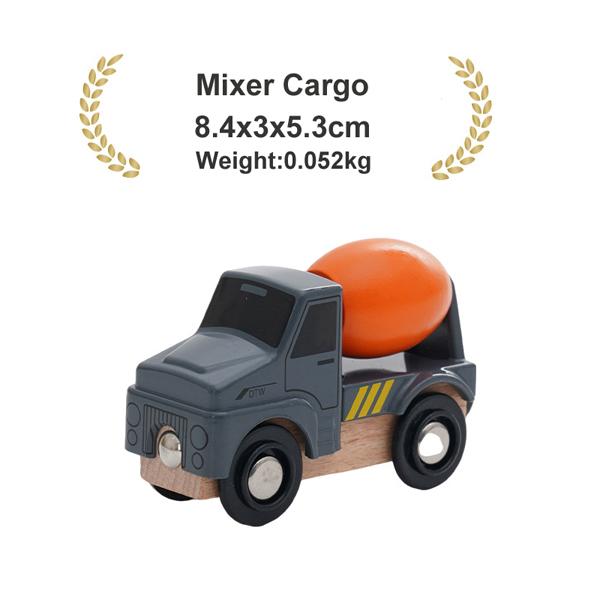 1pcs Magnetic Car Toy Wooden Railway Track Accessories Helicopter Truck Magnetic Train fit for Brand Wooden Tracks Toys for Kids