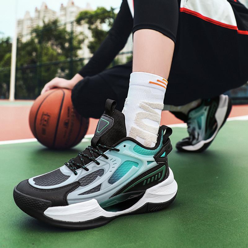 Herren Leichte Sportschuhe Herren Sportschuhe Rutschfest Ringen Herren Basketballschuhe 36-45