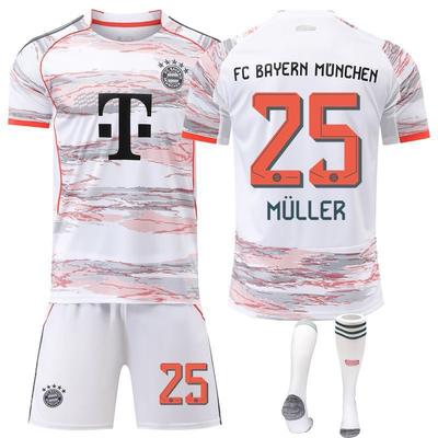 2526 Bayern Away Football Jersey No. 9 Kane 10 Sanet 25 Muller 6 Kimishioli