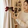 Faux Pine Christmas Curtain Tieback Handmade Window Hanging Ornament  Party Planners