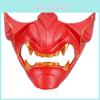 Ghost Of Tsushima Cosplay Mask With Punk Style Half Face Demon For Halloween Party