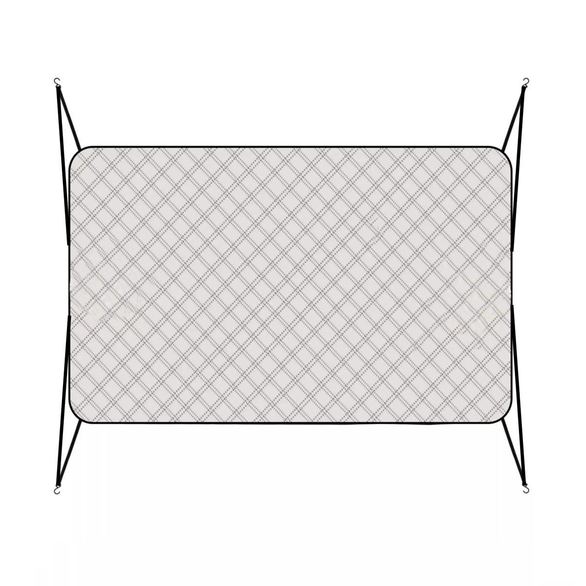 

Magnetic Car Snow Ice Protector Window Windshield Sun Shade Rear Windshield Block Cover Visor with 5 Magnets Universal серебряный