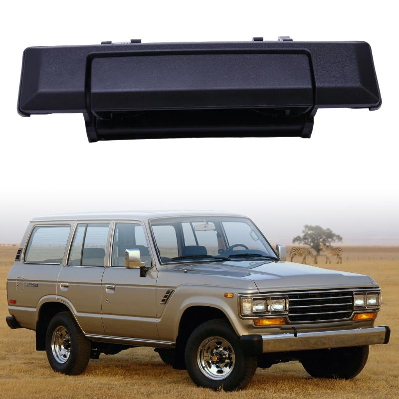 Vehicle Exterior Door Handle Repair Part 69220-90K00 69210-90K00 with ABS Construction, Pull-Style Form and Visible Spring-Linked Rear Hardware