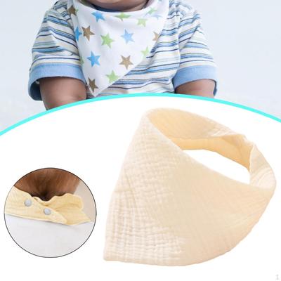 Lätzchen Bandana Sabber Dreieckstuch, Bequem, Einfarbig, Unisex Spucktuch für sabbernde zahnende Säuglinge