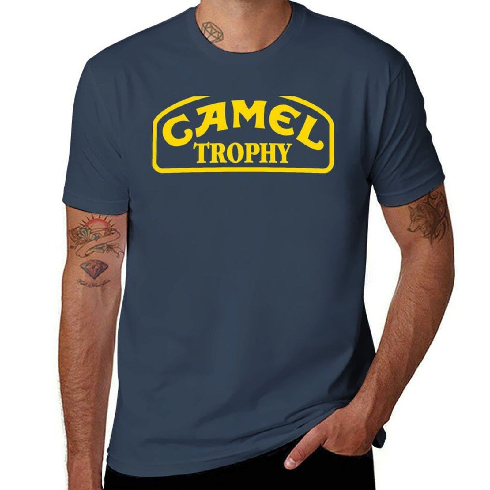 Camel Trophy Tshirt Casual Simple Design Short Sleeve Shirt S