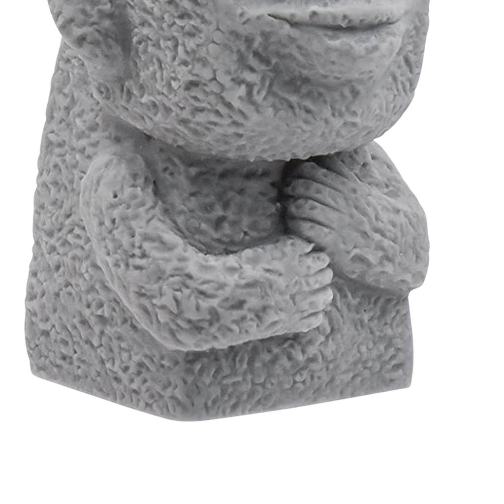 Kids Squeeze Decompression Toy Rock Type Stress Relief Glaring Eyes Sensory Toy Brown