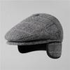 Hat Men's Winter Cap Grandpa Fleece Ear Protector Hat Old Winter Cotton Hat