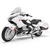 1/9 Honda Gold Wing Tour GL1800 Alloy Die Cast Motorcycle Model Vehicle Collection Sound and Light Off Road Autocycle Toys Car