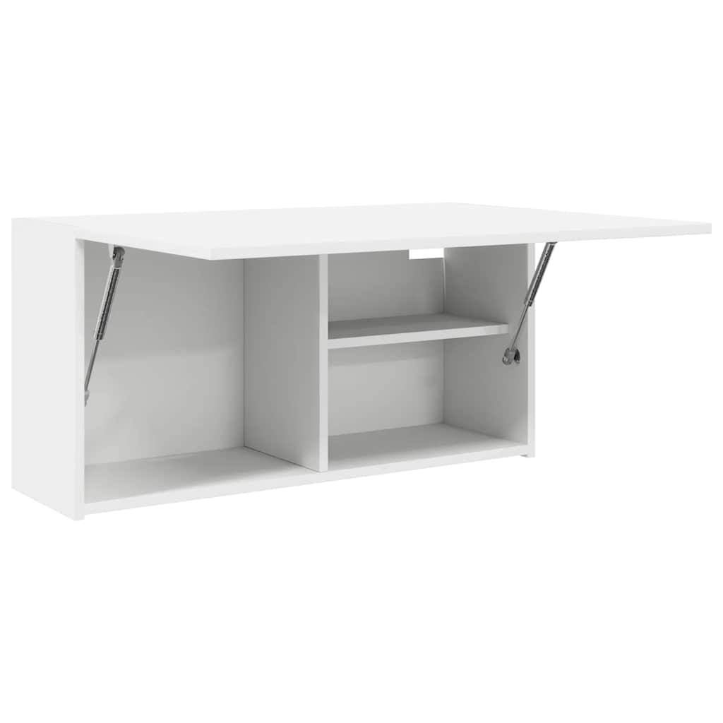 Vidaxl Wall-Mounted Bathroom Cabinet, White, 80X25X40 Cm