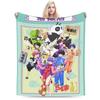 Anime Ranma And Akane Tendo Blanket Fleece Spring/Autumn  Portable Soft Throw Blanket for Bedding Couch Bedspread