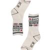 MONTH IN MONTH OUT Days in month crew socks VINTAGE IVORY
