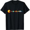 Funny Solar System Teacher Video Games Sun Eating Planets T-Shirt