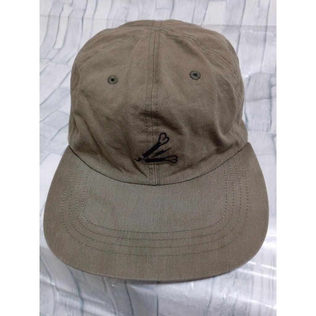Used WTAPS Double Taps Hat Cap Khaki Size FREE