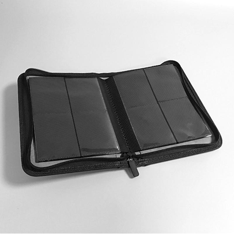 Trading Card Sleeves, Waterproof 160 Pockets Game Card Holder Sleeve Album, Trading Card Binder Card Storage Album Pages