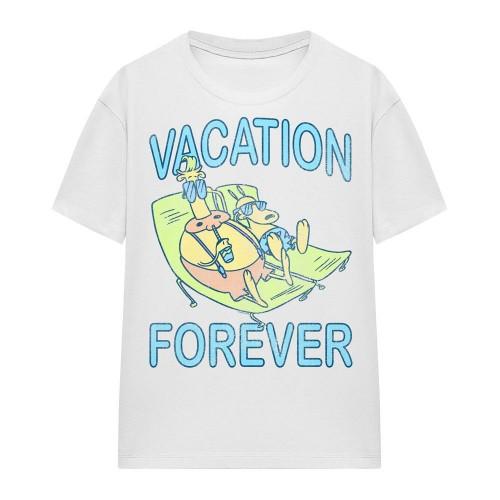 Rocko's Modern Life Unisex Adult Vacation Forever T-Shirt