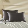 100% Pure Mulberry Silk Pillowcase 19 Momme Satin Weave Zipper/Envelope Bedding Comfort