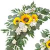 2x Wedding Arch Flowers Decoration Rustic Artificial Floral Swag for Wall Mantel