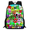 Rhythm Box Sprunki Spel Anime Rugzak Student Schooltas Computer Tas